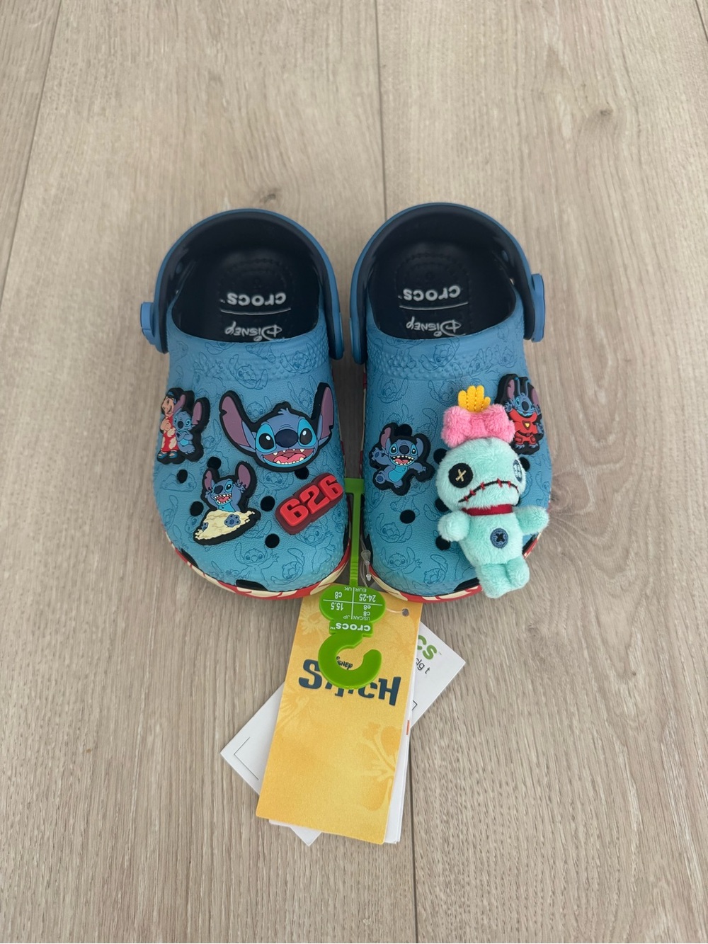 CROCS Kids Stitch Character with Jibbitz